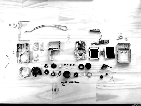 demonter un appareil photo